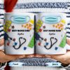 Best Nurse Ever With Stethoscope And Medical Tools - Personalized Custom Coffee Mug - NUR057_MG