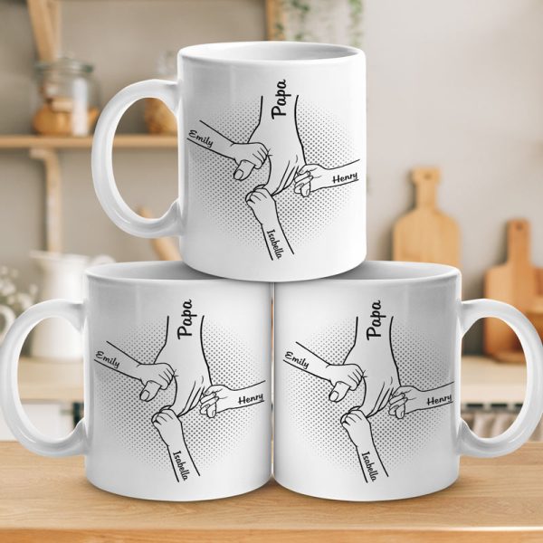 Best Papa Ever - Family Personalized Custom Mug - Father's Day, Birthday Gift For Dad, Grandpa Best Papa Ever - Family Personalized Custom Mug - Father's Day, Birthday Gift For Dad, Grandpa