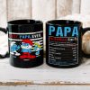 Best Papa Ever Gift 01DNPO210423 Personalized Family Black Mug Best Papa Ever Gift 01DNPO210423 Personalized Family Black Mug