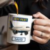 Best Pilot Airplane Design - Personalized Custom Coffee Mug - FAM373_MG Best Pilot Airplane Design - Personalized Custom Coffee Mug - FAM373_MG