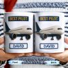 Best Pilot Airplane Design - Personalized Custom Coffee Mug - FAM373_MG Best Pilot Airplane Design - Personalized Custom Coffee Mug - FAM373_MG