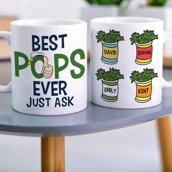 Best Pops Ever Just Ask-Personalized Coffee Mug -Gift For Grandpa- 05qhqn130423 Best Pops Ever Just Ask-Personalized Coffee Mug -Gift For Grandpa- 05qhqn130423