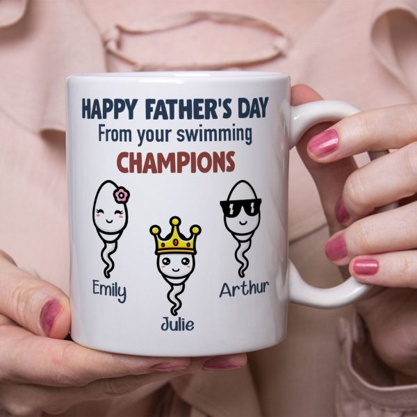 Best Sperm Donor Ever Personalized Custom Father's Day Mug C313