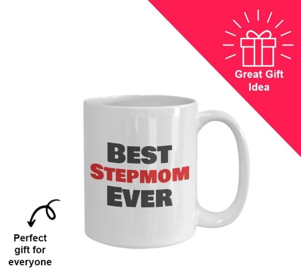 Best Stepmom Ever Coffee Mug Appreciation Gift for Stepmother, Gift for Stepmom from Stepdaughter Stepson Kids Husband, Birthday Mothers Day Christmas Gift Best Stepmom Ever Coffee Mug Appreciation Gift for Stepmother, Gift for Stepmom from Stepdaughter Stepson Kids Husband, Birthday Mothers Day Christmas Gift