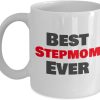 Best Stepmom Ever Coffee Mug Appreciation Gift for Stepmother, Gift for Stepmom from Stepdaughter Stepson Kids Husband, Birthday Mothers Day Christmas Gift Best Stepmom Ever Coffee Mug Appreciation Gift for Stepmother, Gift for Stepmom from Stepdaughter Stepson Kids Husband, Birthday Mothers Day Christmas Gift