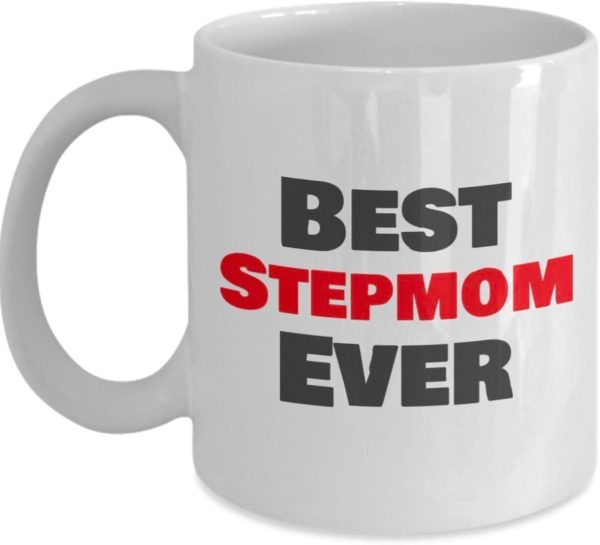 Best Stepmom Ever Coffee Mug Appreciation Gift for Stepmother, Gift for Stepmom from Stepdaughter Stepson Kids Husband, Birthday Mothers Day Christmas Gift Best Stepmom Ever Coffee Mug Appreciation Gift for Stepmother, Gift for Stepmom from Stepdaughter Stepson Kids Husband, Birthday Mothers Day Christmas Gift