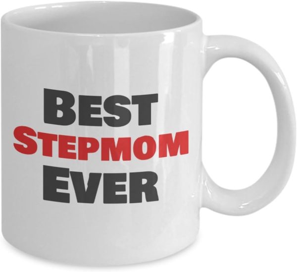 Best Stepmom Ever Coffee Mug Appreciation Gift for Stepmother, Gift for Stepmom from Stepdaughter Stepson Kids Husband, Birthday Mothers Day Christmas Gift Best Stepmom Ever Coffee Mug Appreciation Gift for Stepmother, Gift for Stepmom from Stepdaughter Stepson Kids Husband, Birthday Mothers Day Christmas Gift