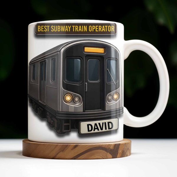 Best Subway Train Operator Coffee Mug - Personalized Custom Coffee Mug - FAM405_MG Best Subway Train Operator Coffee Mug - Personalized Custom Coffee Mug - FAM405_MG