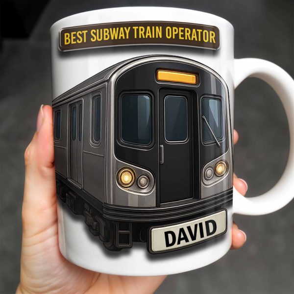 Best Subway Train Operator Coffee Mug - Personalized Custom Coffee Mug - FAM405_MG Best Subway Train Operator Coffee Mug - Personalized Custom Coffee Mug - FAM405_MG