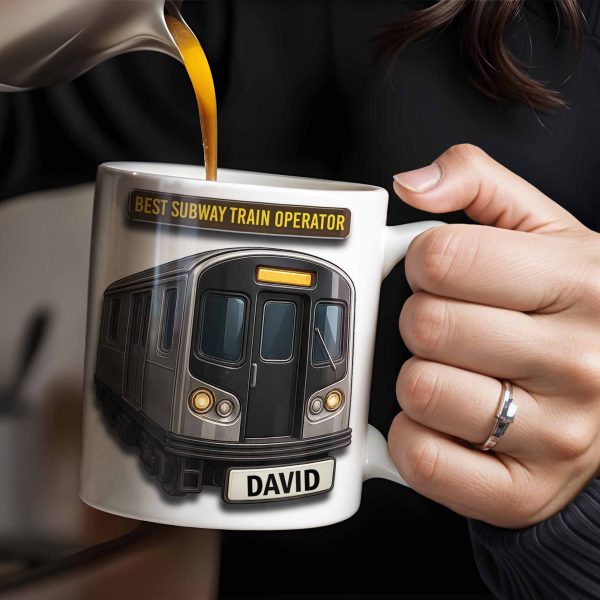 Best Subway Train Operator Coffee Mug - Personalized Custom Coffee Mug - FAM405_MG Best Subway Train Operator Coffee Mug - Personalized Custom Coffee Mug - FAM405_MG