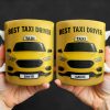 Best Taxi Driver With Yellow Taxi Design - Personalized Custom Coffee Mug - FAM367_MG Best Taxi Driver With Yellow Taxi Design - Personalized Custom Coffee Mug - FAM367_MG