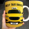 Best Taxi Driver With Yellow Taxi Design - Personalized Custom Coffee Mug - FAM367_MG Best Taxi Driver With Yellow Taxi Design - Personalized Custom Coffee Mug - FAM367_MG