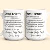 Best Team - Coworker Appreciation Thank You Gifts For Employee - Personalized Mug Best Team - Coworker Appreciation Thank You Gifts For Employee - Personalized Mug