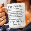 Best Team - Coworker Appreciation Thank You Gifts For Employee - Personalized Mug Best Team - Coworker Appreciation Thank You Gifts For Employee - Personalized Mug