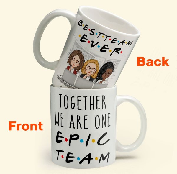 Best Team Ever 2 - Personalized Mug Best Team Ever 2 - Personalized Mug