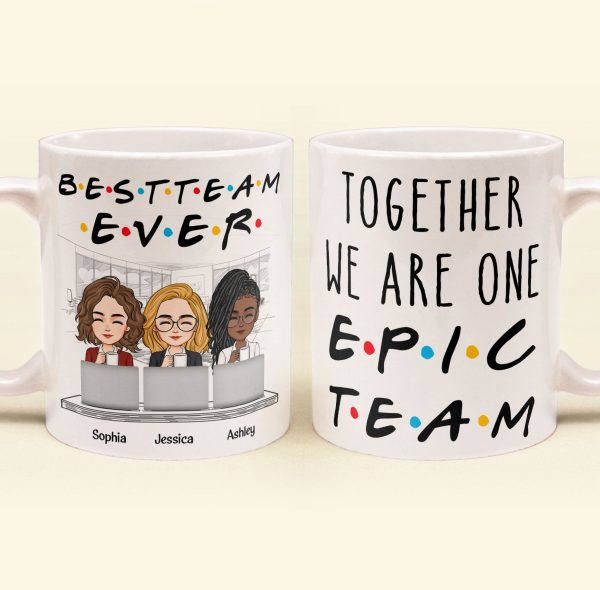 Best Team Ever 2 - Personalized Mug Best Team Ever 2 - Personalized Mug