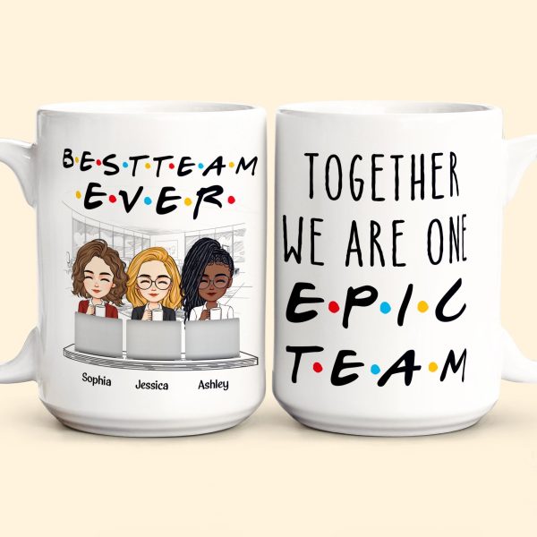 Best Team Ever 2 - Personalized Mug Best Team Ever 2 - Personalized Mug