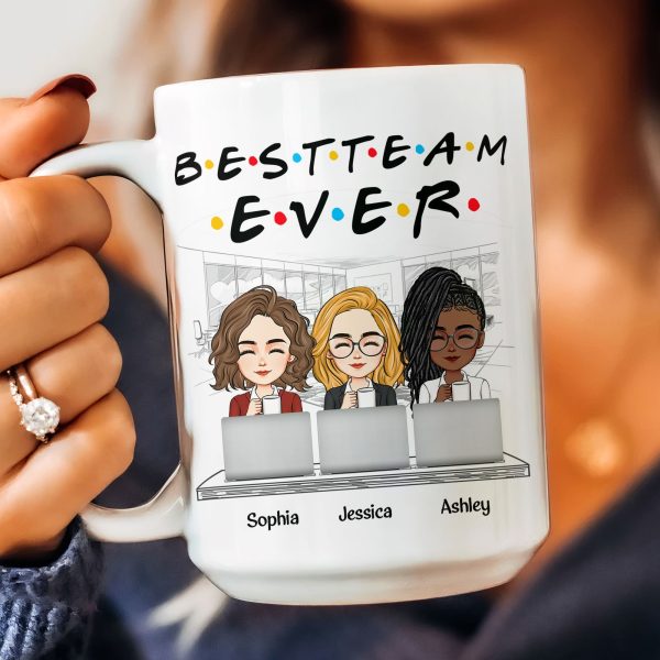 Best Team Ever 2 - Personalized Mug Best Team Ever 2 - Personalized Mug