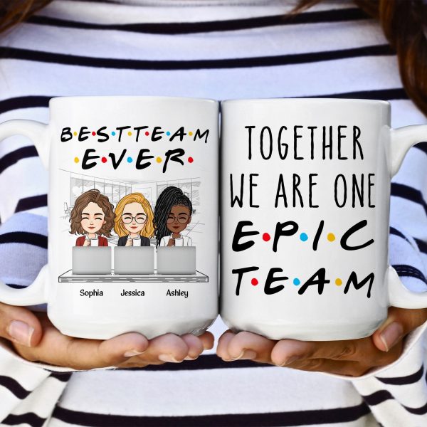 Best Team Ever 2 - Personalized Mug Best Team Ever 2 - Personalized Mug