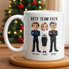 Best Team Ever Cartoon People Design - Personalized Custom Coffee Mug - COL127_MG Best Team Ever Cartoon People Design - Personalized Custom Coffee Mug - COL127_MG
