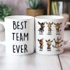 Best Team Ever Coworkers - Personalized Mug - Funny Christmas Gift for Work Besties, Employees Best Team Ever Coworkers - Personalized Mug - Funny Christmas Gift for Work Besties, Employees