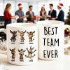 Best Team Ever Coworkers - Personalized Mug - Funny Christmas Gift for Work Besties, Employees Best Team Ever Coworkers - Personalized Mug - Funny Christmas Gift for Work Besties, Employees