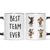 Best Team Ever Coworkers - Personalized Mug - Funny Christmas Gift for Work Besties, Employees Best Team Ever Coworkers - Personalized Mug - Funny Christmas Gift for Work Besties, Employees