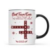 Best Team Ever Crossword - Personalized Mug - Christmas Gift for Co-worker Best Team Ever Crossword - Personalized Mug - Christmas Gift for Co-worker