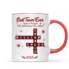 Best Team Ever Crossword - Personalized Mug - Christmas Gift for Co-worker Best Team Ever Crossword - Personalized Mug - Christmas Gift for Co-worker