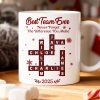Best Team Ever Crossword - Personalized Mug - Christmas Gift for Co-worker Best Team Ever Crossword - Personalized Mug - Christmas Gift for Co-worker