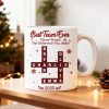 Best Team Ever Crossword - Personalized Mug - Christmas Gift for Co-worker Best Team Ever Crossword - Personalized Mug - Christmas Gift for Co-worker