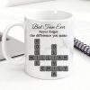 Best Team Ever Crossword - Personalized Mug - Sentimental Gift for Coworkers, Work Besties Best Team Ever Crossword - Personalized Mug - Sentimental Gift for Coworkers, Work Besties