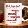 Best Team Ever Crossword Puzzle Art - Personalized Mug - Gift For Coworkers, Colleagues Best Team Ever Crossword Puzzle Art - Personalized Mug - Gift For Coworkers, Colleagues