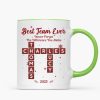 Best Team Ever Crossword Puzzle Art - Personalized Mug - Gift For Coworkers, Colleagues Best Team Ever Crossword Puzzle Art - Personalized Mug - Gift For Coworkers, Colleagues