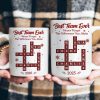 Best Team Ever Scrabble - Personalized Mug Best Team Ever Scrabble - Personalized Mug