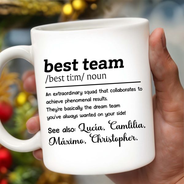 Best Team Extraordinary Squad Dream Team Design - Personalized Custom Coffee Mug - COL030_MG Best Team Extraordinary Squad Dream Team Design - Personalized Custom Coffee Mug - COL030_MG