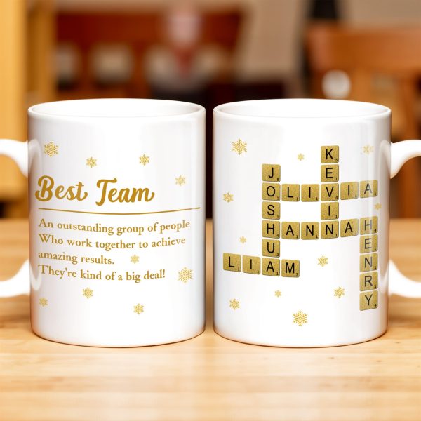 Best Team, Outstanding Group Of People Coffee Mug - Personalized Custom Coffee Mug - COL118_MG