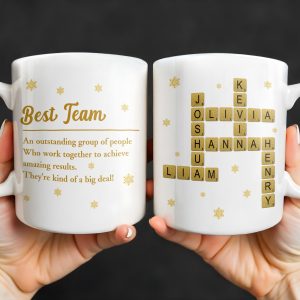 Best Team, Outstanding Group Of People Coffee Mug - Personalized Custom Coffee Mug - COL118_MG