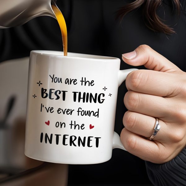 Best Thing Found On The Internet Couple Mug - Personalized Custom Coffee Mug - CPL252_MG Best Thing Found On The Internet Couple Mug - Personalized Custom Coffee Mug - CPL252_MG