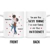 Best Thing Found On The Internet Couple Mug - Personalized Custom Coffee Mug - CPL252_MG Best Thing Found On The Internet Couple Mug - Personalized Custom Coffee Mug - CPL252_MG