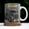 Best Truck Driver, Featuring A Classic Truck - Personalized Custom Coffee Mug - FAM335_MG Best Truck Driver, Featuring A Classic Truck - Personalized Custom Coffee Mug - FAM335_MG