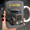 Best Truck Driver, Featuring A Classic Truck - Personalized Custom Coffee Mug - FAM335_MG Best Truck Driver, Featuring A Classic Truck - Personalized Custom Coffee Mug - FAM335_MG