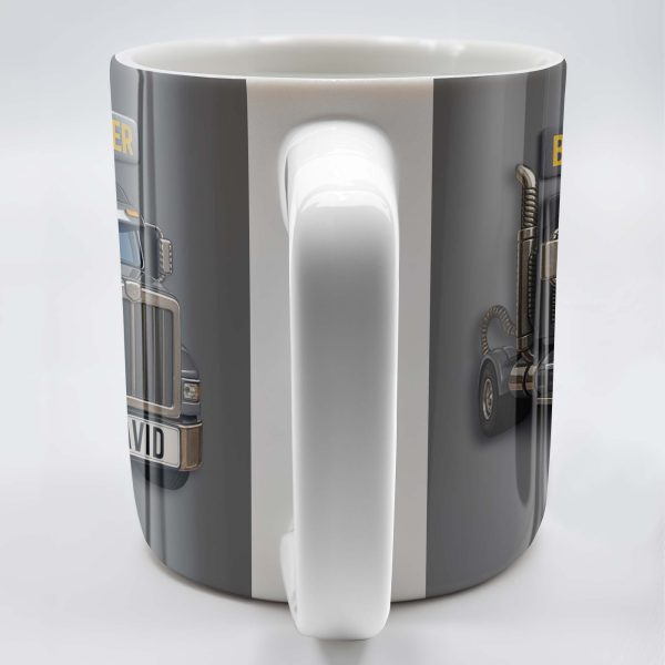 Best Truck Driver, Featuring A Classic Truck - Personalized Custom Coffee Mug - FAM335_MG Best Truck Driver, Featuring A Classic Truck - Personalized Custom Coffee Mug - FAM335_MG