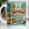 Best Vet Tech Ever, Dog Cat Love - Personalized Custom Coffee Mug - DOC093_MG