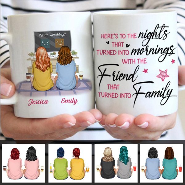 Bestie - Friends That Turned Into Family - Personalized Mug Bestie - Friends That Turned Into Family - Personalized Mug