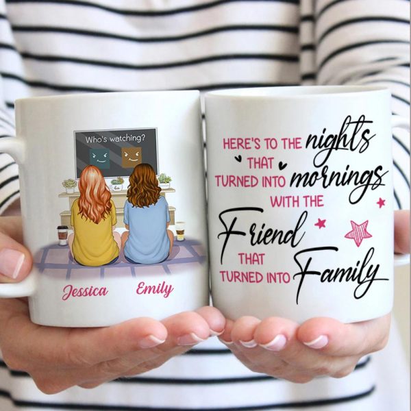 Bestie - Friends That Turned Into Family - Personalized Mug Bestie - Friends That Turned Into Family - Personalized Mug