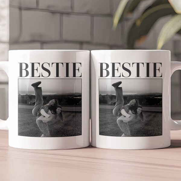 Bestie - Vintage Version - Personalized Photo Mug Bestie - Vintage Version - Personalized Photo Mug