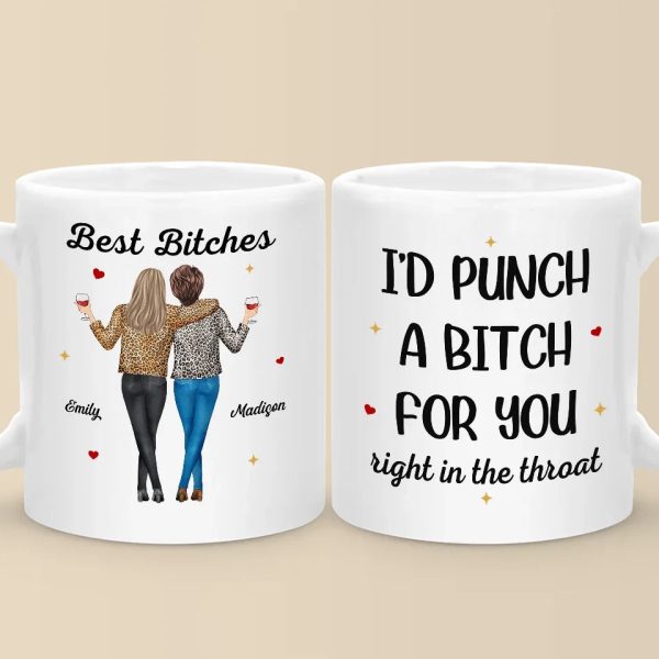 Bestie Bond Is Unbreakable - Bestie Personalized Custom Mug - Gift For Best Friends, BFF, Sisters Bestie Bond Is Unbreakable - Bestie Personalized Custom Mug - Gift For Best Friends, BFF, Sisters
