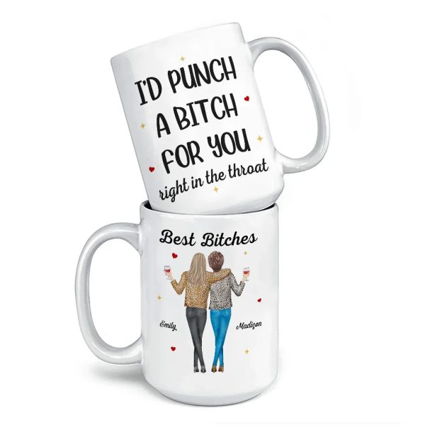 Bestie Bond Is Unbreakable - Bestie Personalized Custom Mug - Gift For Best Friends, BFF, Sisters Bestie Bond Is Unbreakable - Bestie Personalized Custom Mug - Gift For Best Friends, BFF, Sisters