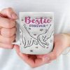 Bestie Forever - Bestie Personalized Custom 3D Inflated Effect Printed Mug - Gift For Best Friends, BFF, Sisters, Coworkers Bestie Forever - Bestie Personalized Custom 3D Inflated Effect Printed Mug - Gift For Best Friends, BFF, Sisters, Coworkers